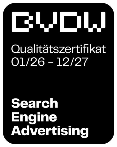 Siegel SEA von BVDW für Krick.com