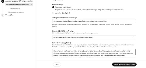 Kontext in ChatGPT