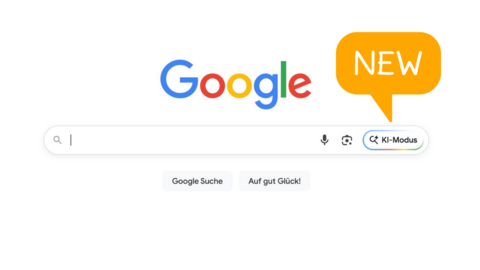 Neuer AI/KI Mode von Google in Deutschland