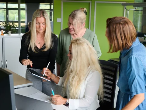 Das Team des Auftragsmanagement der Krick Unternehemensfamilie