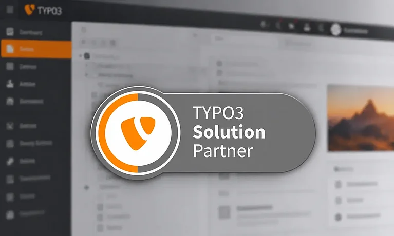 TYPO3 Solution Partner Batch für krick.com