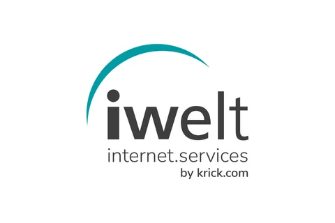 iWelt Logo mit Schriftzug by krick.com