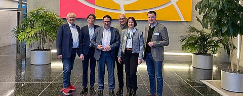 Besuch Staatssekretär Gotthardt und Leitung krick.com