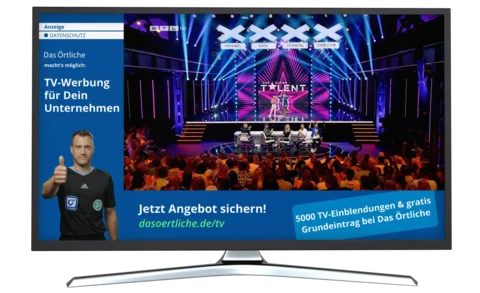 Angebot TV-Werbung