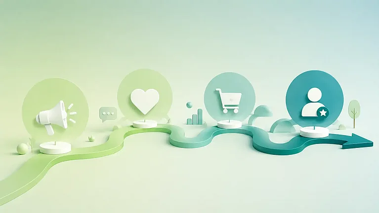 Costumer Journey Verdeutlichung von Spotify Kunden
