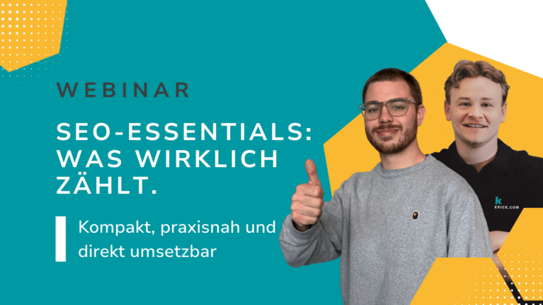 SEO-Webinar "SEO-Essentials"