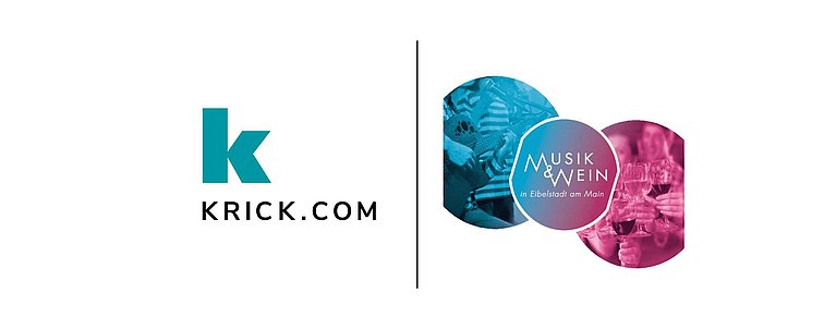 Logo von Krick.com und Musik und Wein in Eibelstadt