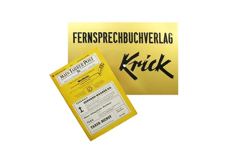 Fernsprechbuchverlag Krick