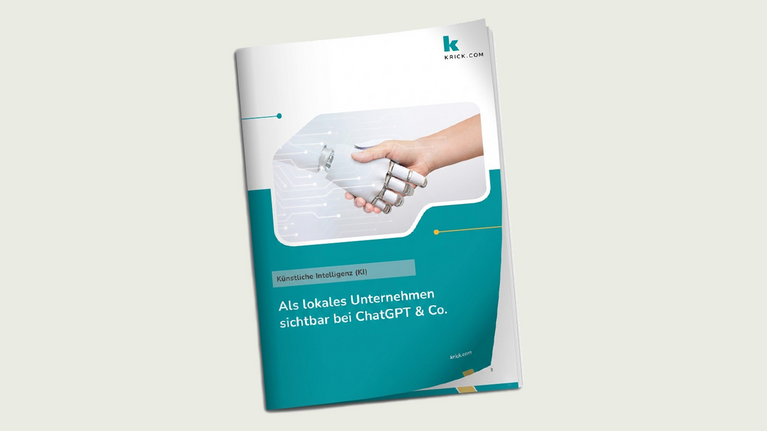 Cover: Krick Whitepaper Als lokales Unternehmen sichtbar