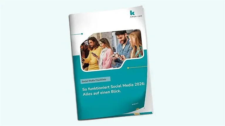 Cover von der Checkliste Social Media