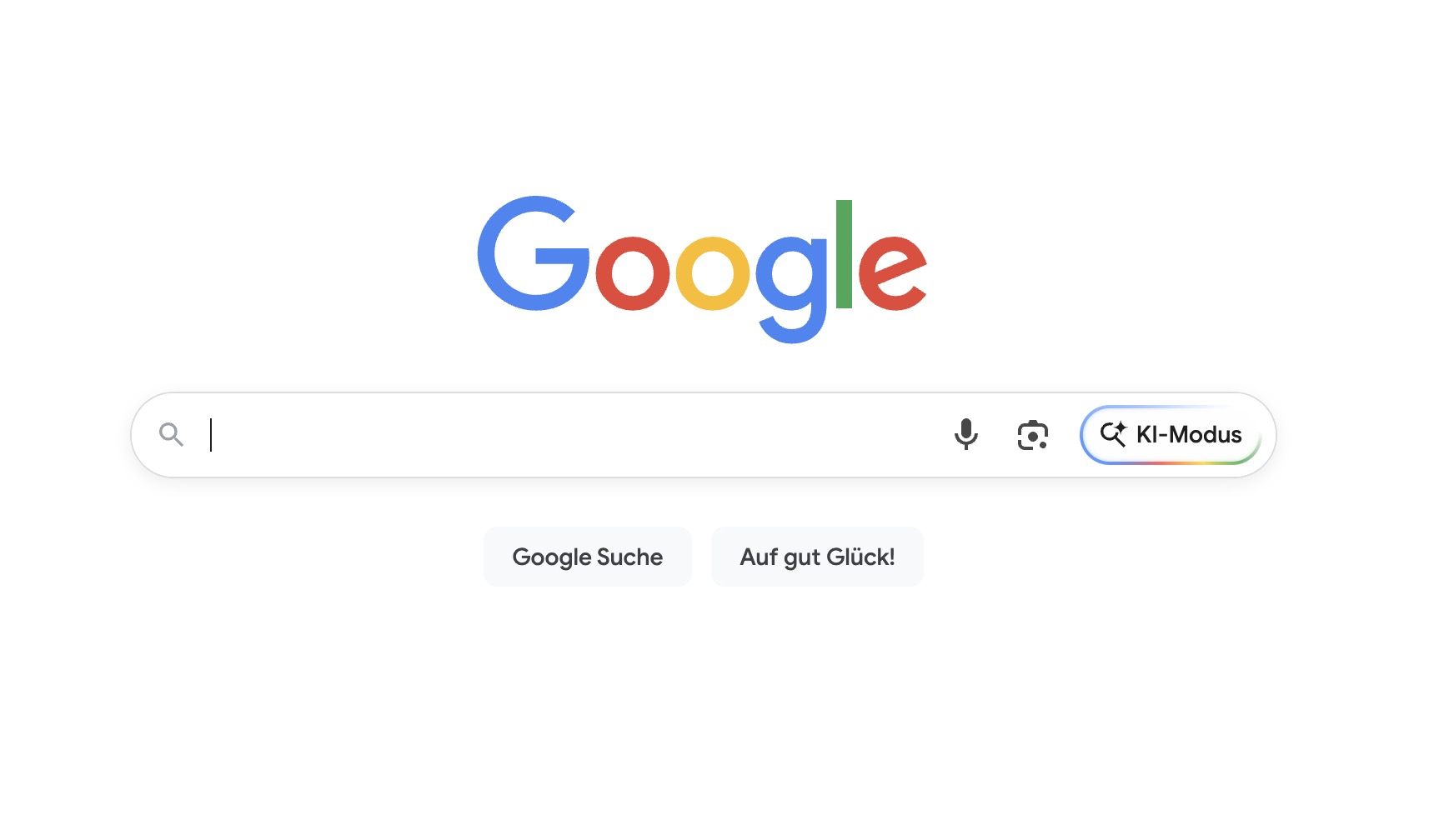 Wie sieht Google KI Mode aus