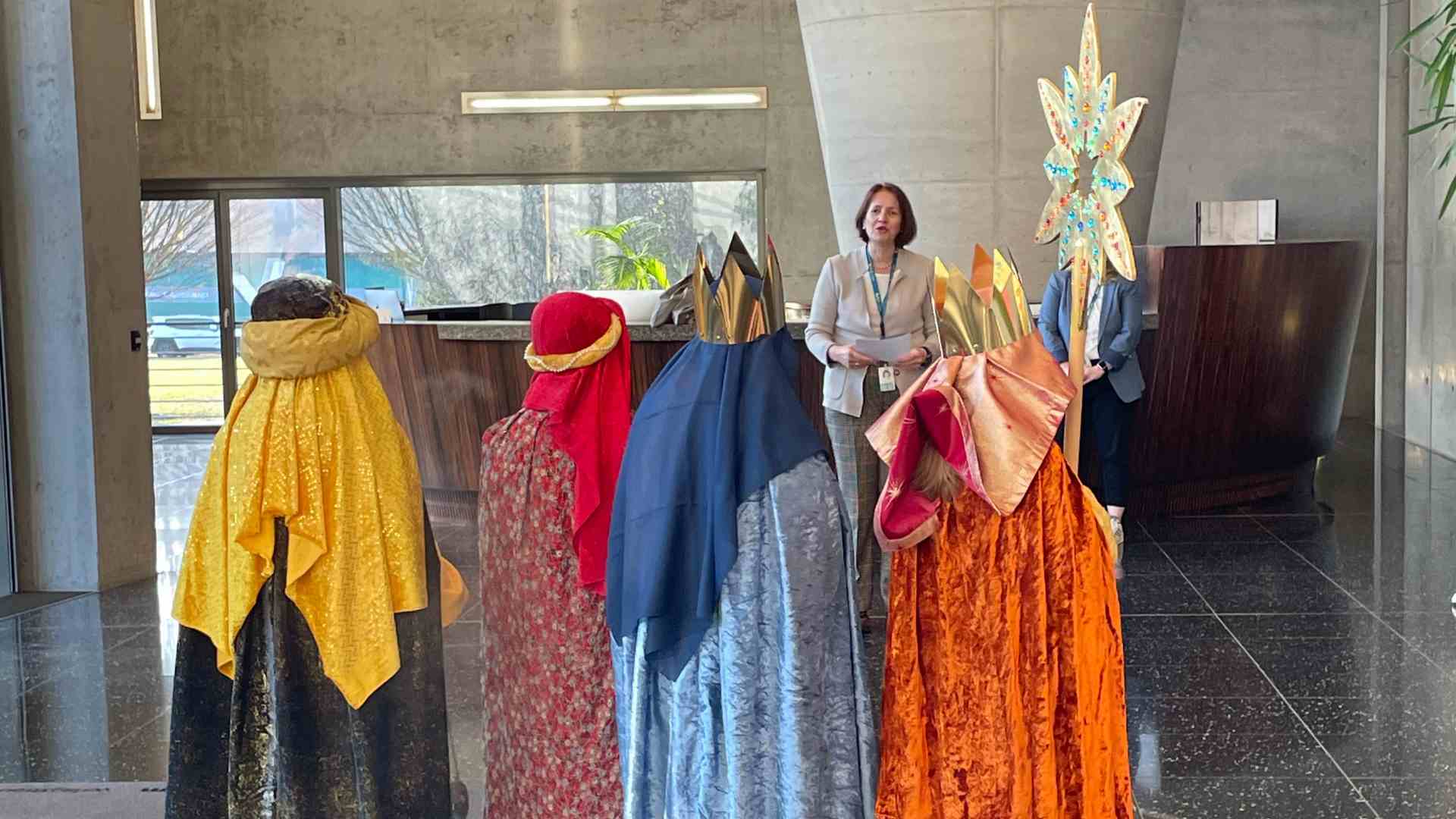 Sternsinger besuchen krick.com