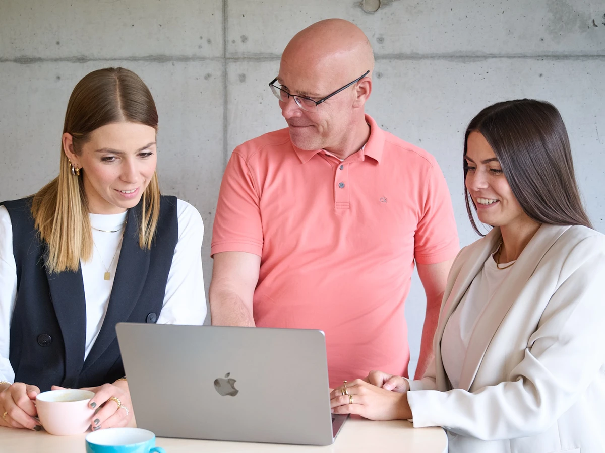 Das Projektmanagement-Team der krick.com
